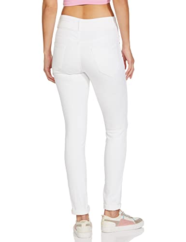Image of Max Women Solid High-Waist Skinny Fit Jeans