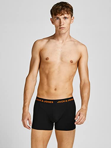 JACK & JONES Herren Boxershort JACBLACK Friday Trunks 5er Pack S M L XL XXL, Größe:XXL, Farbe:Black Black - Black - Black - Black 12167028 – Ansicht 2