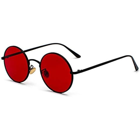 Inlefen Gafas de sol Redondas Vintage Cover