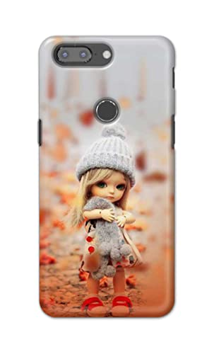 Image of PRINTFIDAA Doll Cute Girl Amazing Beauty Little Kid Child Playing Hard Back Cover for OnePlus 5T Back Cover -(P6) KAT1001