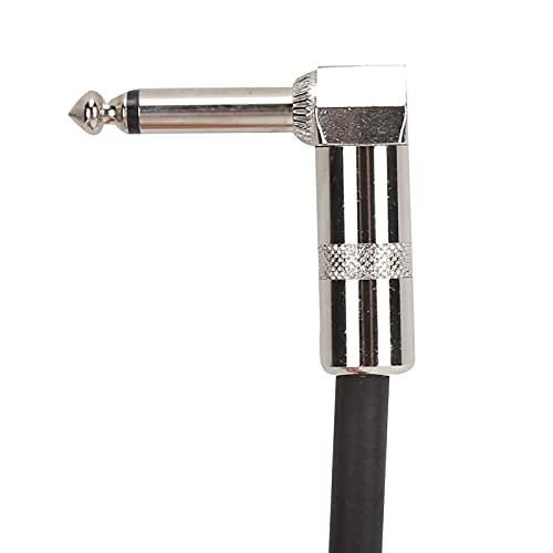 Cabo de amplificador, cabo de áudio com manga de PVC linha de guitarra para ensaio de banda para áud