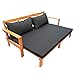 Produktbild OUTLIV. Nadra Daybed aus Eukalyptus und Polyester, für entspannte Stunden in Ihrem Garten