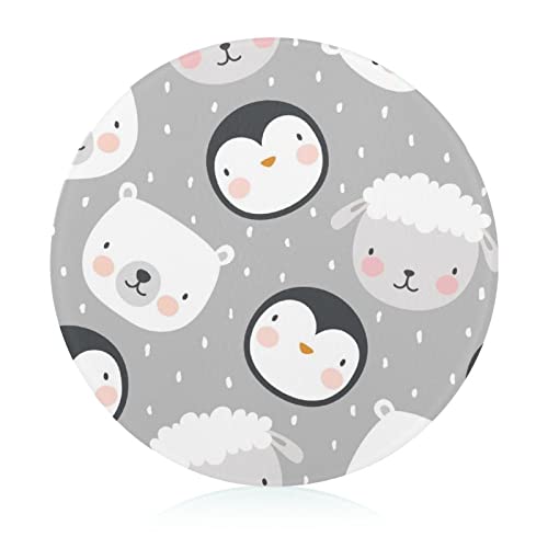 Planche en verre Chèvre Pingouin : plateau de cuisine durable - 2