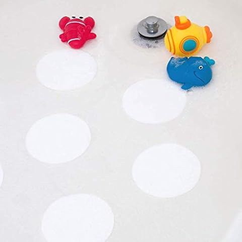 Anti-slip Discs - Large 10cm (4") Non Slip Stickers for Tubs and Showers (White) Cover