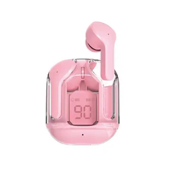 INVICTO Newly Launched T9 TWS True Wireless in Ear Ultrapods AIR TWS Earbuds pods with 50 HRS Playtime Fast Charging Crystal Clear BTv5.3 IPX4 (Active pink) (B0CSPFDM2N) Amazon Price History, Amazon Price Tracker