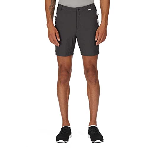 Regatta Mens Mountain II Shorts Ash/Black