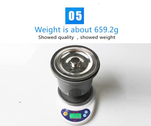 Colador para desagüe de cocina en acero inoxidable 5.5 pulgadas miniatura 6