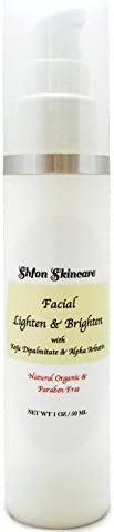 Natural Organic Facial Lighten & Brighten with Uva Ursi Bearberry, Kojic Dipalmitate and Alpha Arbutin - 50ml, Made in USA