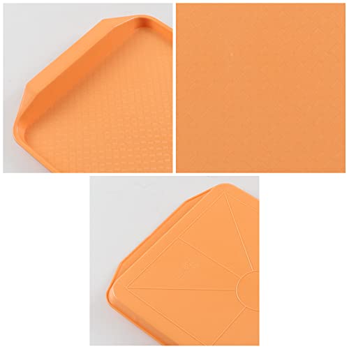 Qskely Fast-Food-Schalen aus Kunststoff zum Essen, 4er-Set