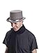 Forum Novelties Men's Super Deluxe Top Hat, Gray, Standard