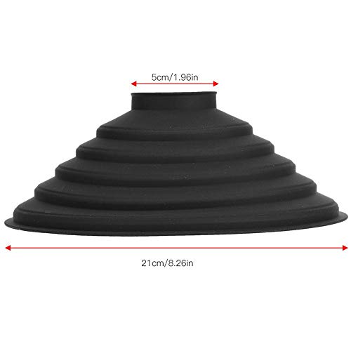 Foldable Lens Hood for DSLR Camera 210 mm Outer Diameter - Image 4