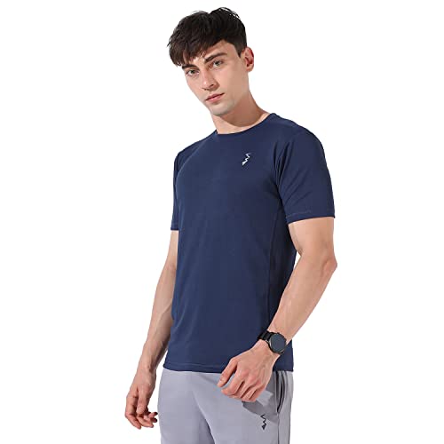 Image of Campus Sutra Men Polyester Regular Fit T-Shirt