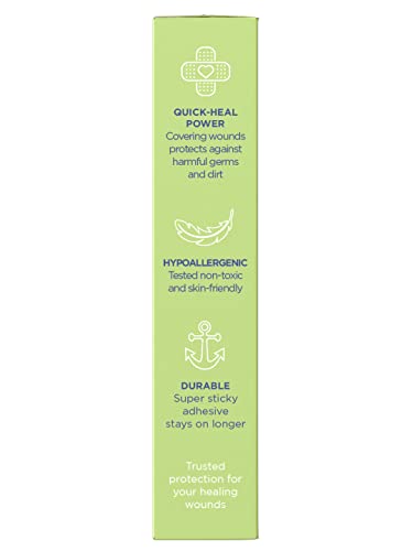 Image of Ouchie Non-Toxic Printed Bandages Combo Pack Of 2 - Lime Green