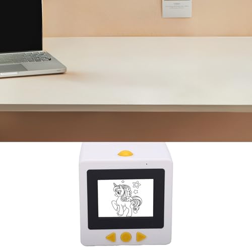 Image of AI Voice Sticker Printer, Wireless Connection, QR Setup Thermal Printer with 2.4in HD Screen Smart AI Voice Sticker Maker Inkless Printing for Office, Study, DIY Crafts