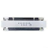 GA-106 Controlador de calefacción de 8 canales para sistemas de agua caliente de piso, unidad de control central para caldera y bomba, luces indicadoras, acabado blanco (GA-106 Basic)