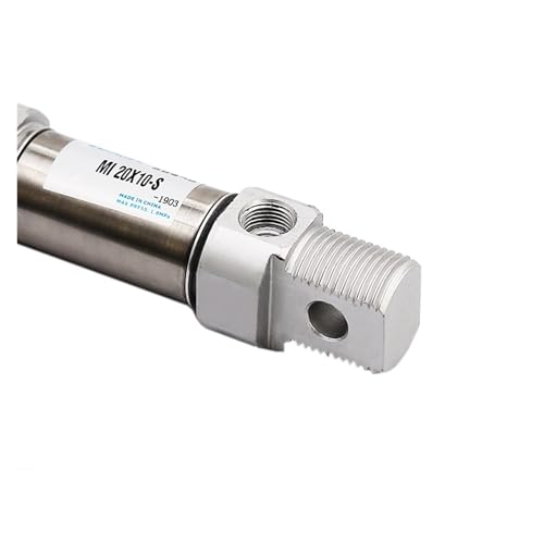 Cylindre pneumatique MI double action, mini vérin inox à piston bore 25 stroke 150