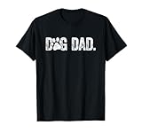 Dog Dad T-Shirt Dog Daddy Shirt Dog Paw Tee Gifts