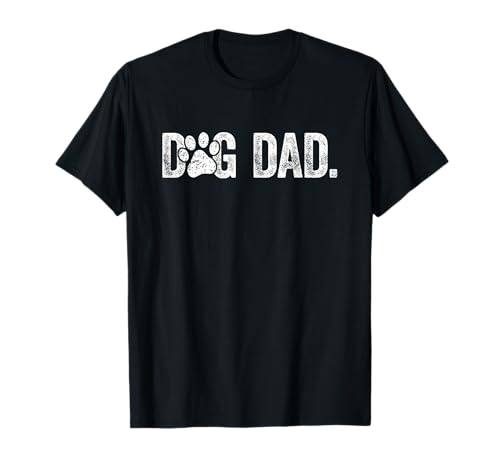 Dog Dad Shirt Hunde Papa Top Hunde Liebhaber Männer Dog Dad T-Shirt