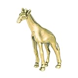 Petite girafe - style rétro avec apparence et , parfaite pour décorer le bureau, figurine de girafe