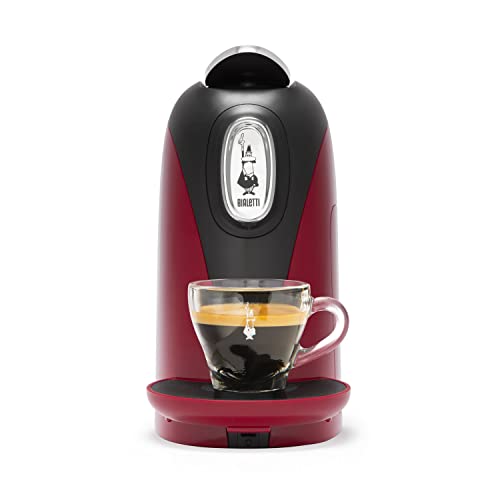 Bialetti Mignon Espressomaschine inklusive 32 Kapseln, funktioniert ausschließlich Kapseln, Rot – Bild 8
