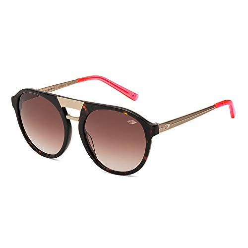 Lunettes de soleil Mormaii M0006 protection UV verres miroir rose marron