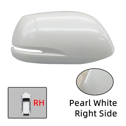 Capuchon boîtier de rétroviseur blanc perle avec clignotant pour CRV