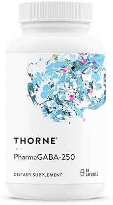 THORNE - PharmaGABA-250 - GABA Supplement - 250 mg Natural Source...
