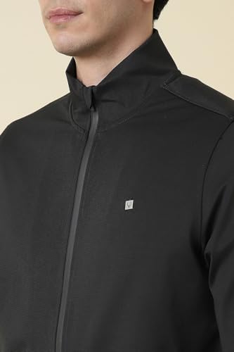 Image of Allen Solly Mens Cotton Blend Standard Length Jacket