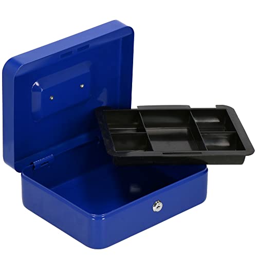 SPRINGOS Cassetta portavalori chiudibile con