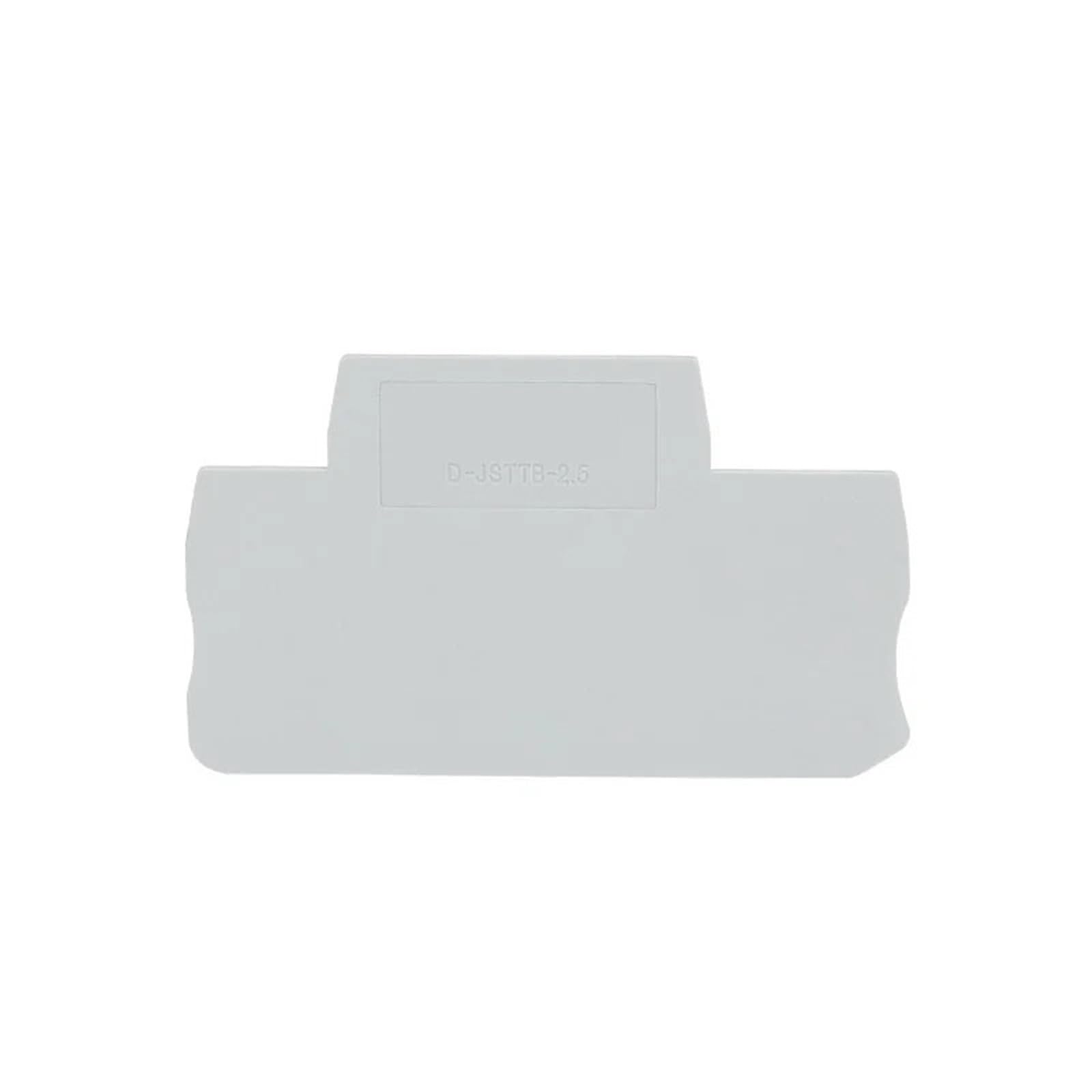 Placa de barrera final D-STTB2.5 de aislamiento para conector de cable DIN 6