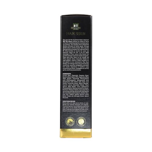 Image of BT BOERICKE & TAFEL B&T Hair Serum - Enriched With Flax Seed Extract, Rice Water, Amla For Hair Nourishment