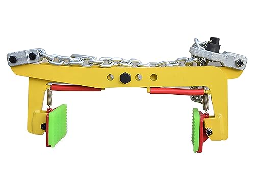 Morsetto per Ardesia con Cuscinetto in Gomma Antiscivolo, Resistente Supporto per Catena per Sollevamento Sicuro E Maggiore Attrito, Utensile per Impi,B4