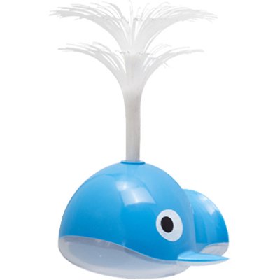 8946701 Automatic Fiber Optic Whale LED Night Light44; Blue