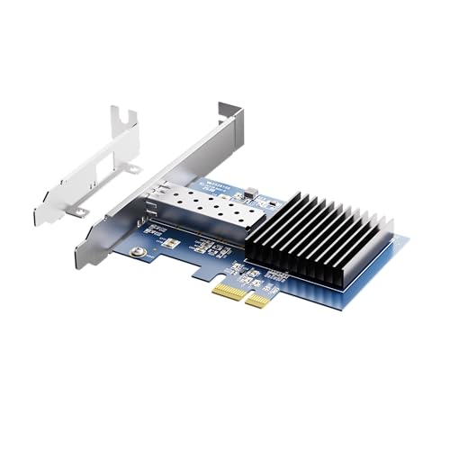 Image of 10Gtek Gen4 NIC, 10Gb /s PCIe Network Adapter, 10G CNA, Single SFP+ Port, PCIe 4.0 X1, for Windows /Linux OS