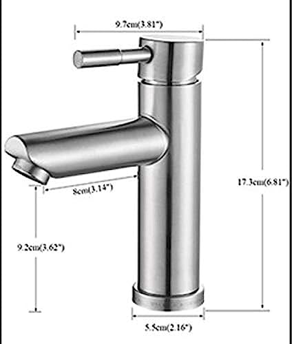 Mitigeur de lavabo d'eau froide et chaude pour routine sereine - 2