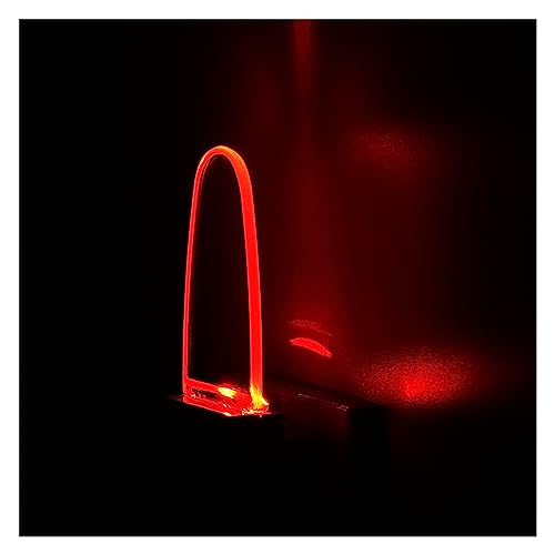 2 Pack LED Night Light, Dusk to Dawn Light Sensor, UK Plug in, Auto On Off Nightlight (Red)