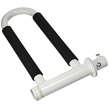 Sammons Preston Transfer Pole Swing Grip ، Bar Attachment for Transfer Pole Mobility Assistant لكبار السن ، المعاقين ، المصابين أو ما بعد الجراحة ، قضبان مبطنة مع مقبض قبضة إضافي   
