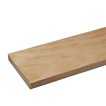 1/2 in. Thick X 1.5 in. X 24 in. Solid Pine Board 6 Pieces