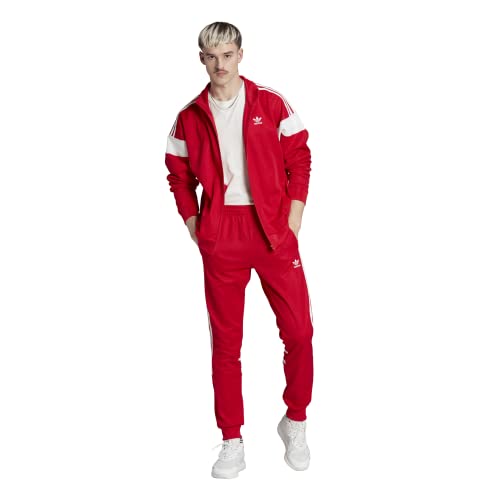 Adidas Originals Men's Adicolor Challenger Pants, Better Scarlet, X-Large #TOP1
