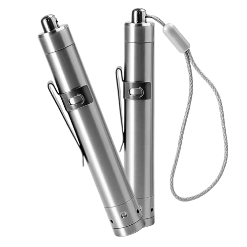 Image of Medical Moon Pen Torch - Bright White LED Light for Doctors, Nurses & Clinics | Slim, Durable, Pocket-Friendly | Eye, Throat & Pupil Exam - Pack of 2