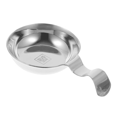 COLLBATH Small Sauce Dish for Chopsticks Stainless Steel Condiment Tray Sauce Container Seasoning Dishes for Dining