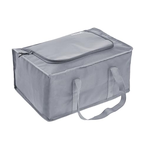 keeeper johanna Faltbare Isoliertasche, 30 l, Gr. L, Mit Tragegriffen, Passend für Klappbox lea, 4 h kühlend/wärmend, Graphite