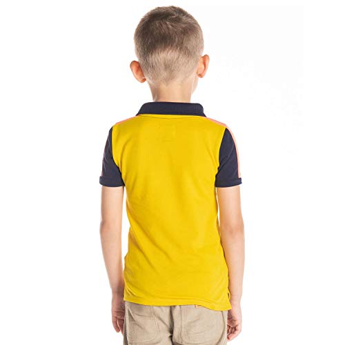 Image of Baby-Boys Cotton Blend Collared Neck T-Shirt