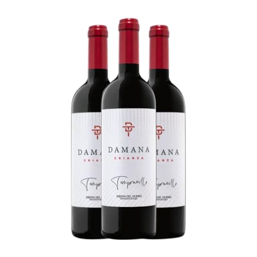 Tábula Damana Ribera del Duero Crianza 75 cl Vino tinto (Caja de 3 Botellas de 75 cl)