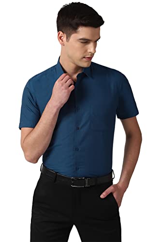 Image of Peter England Men's Slim Fit Formal Shirt