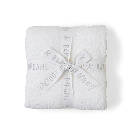 Barefoot Dreams CozyChic Stroller Blanket, Pearl, 30"x40"