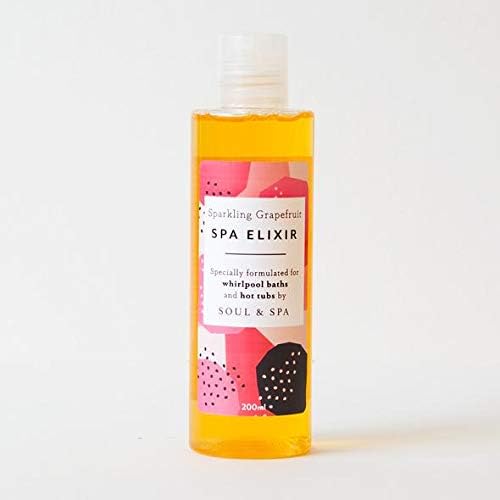 Grapefruit Spa Elixir - Low Foam Bath Foam - Hot Tub and Whirlpool Bath Fragrance, 200 ml (Pack of 1)