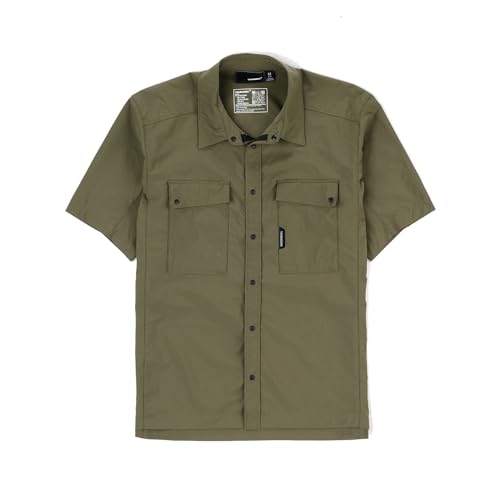 Camisa técnica de trabajo ligera con botones y tejido transpirable premium