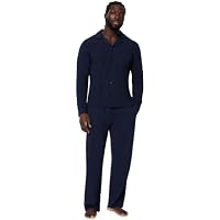 Amazon Essentials Conjunto de Pijama de Modal de Algodón, Camisa