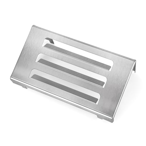 QuliMetal 67060 Heat Deflector for Spirit II 200 and Spirit II 300 Series Grills Model Years 2017 and Newer, Stainless Steel Heat Deflectors for Weber Spirit